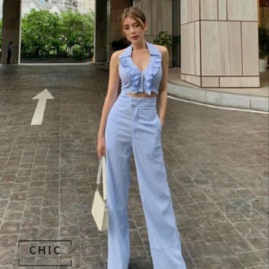 Skyline Check Co-ord Set